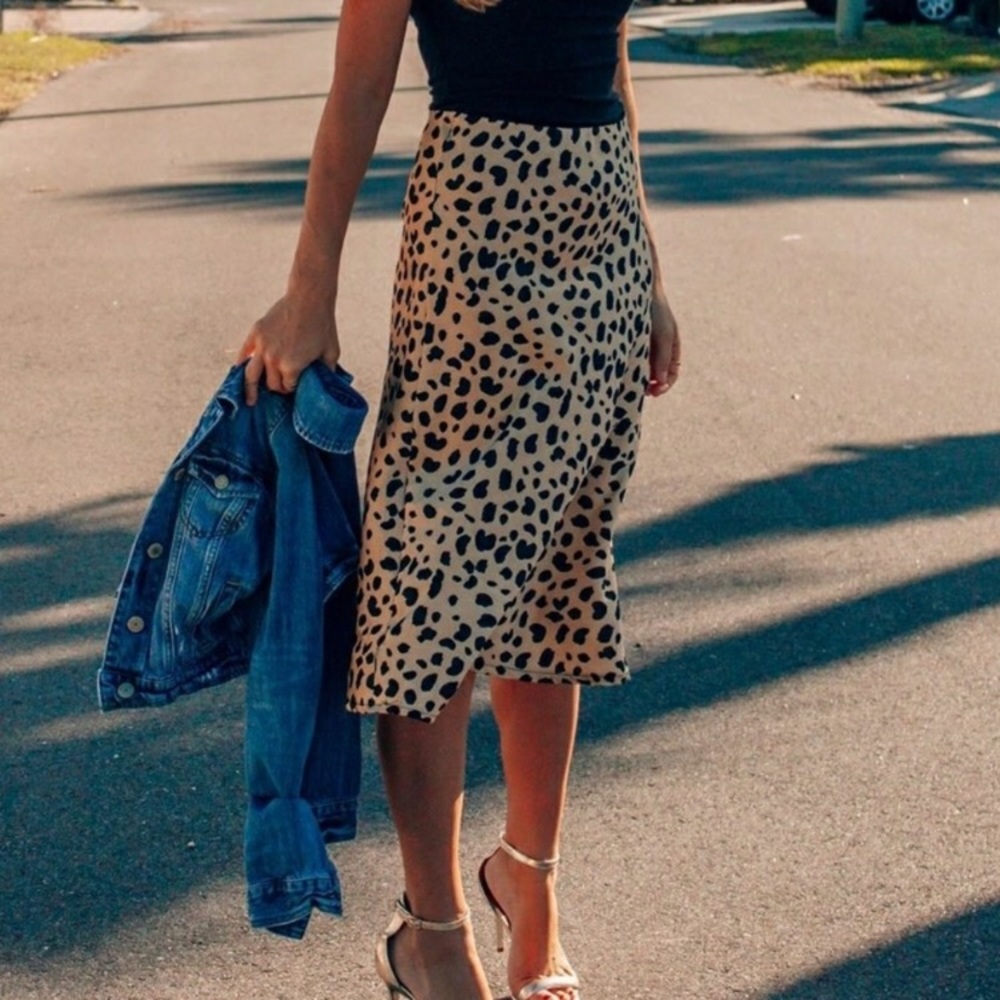 NWT Sanctuary Leopard skirt